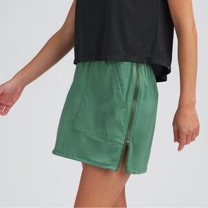 Stoic Dessert Green Skirt